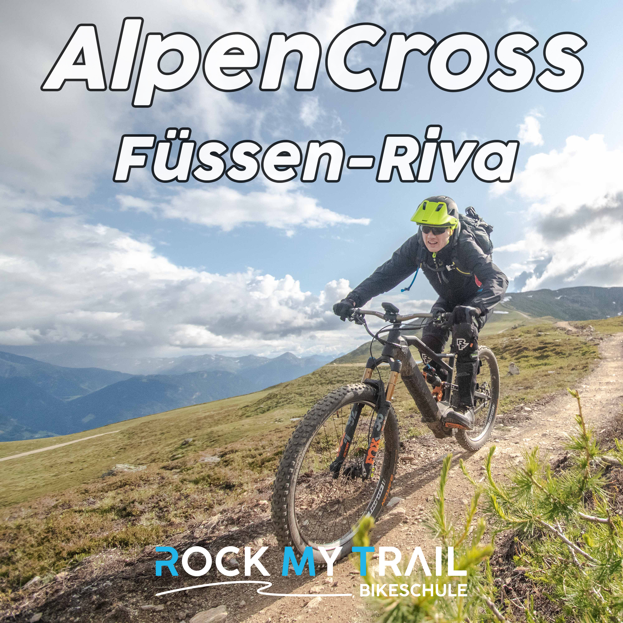 Alpencross mit vielen Singletrails – Füssen-Riva - Mountainbike-Events