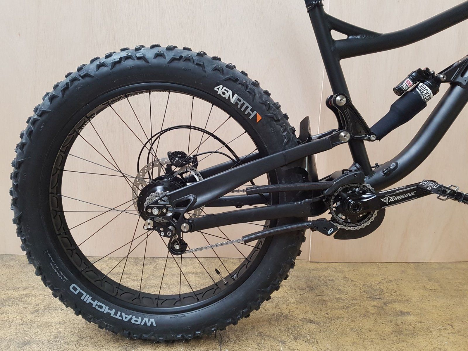 Fatbike Kettenschutz vor Schlamm, etc... | MTB-News.de | IBC Mountainbike  Forum