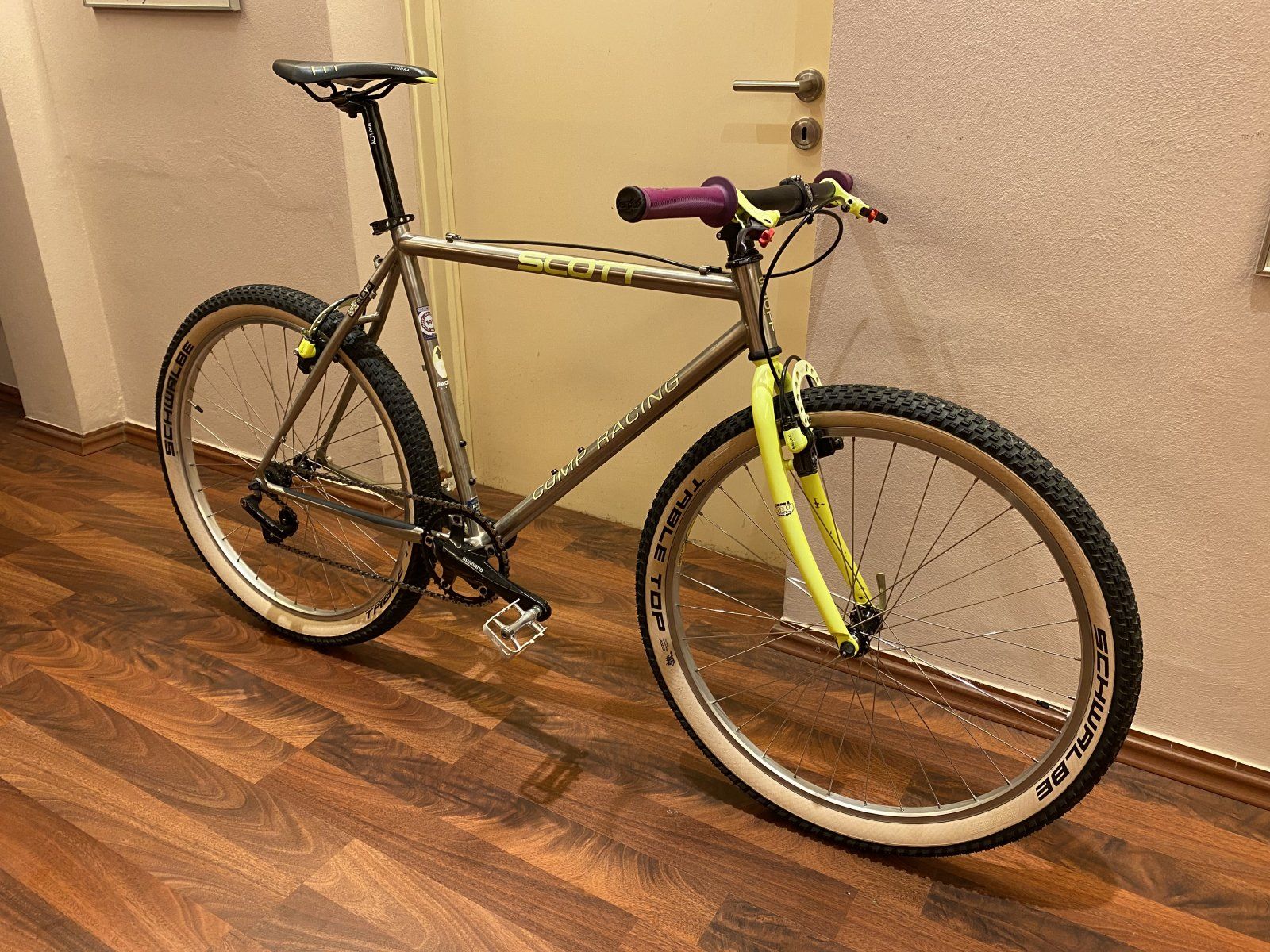 Scott comp discount racing mountain bike