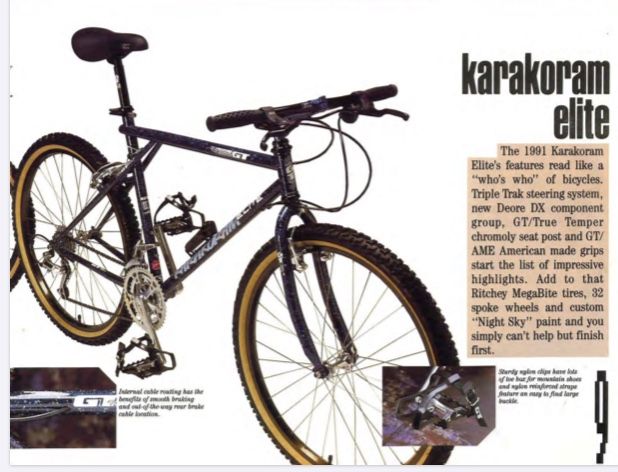 Verkaufe - GT Karakoram Elite 1991 Night Sky | MTB-News.de | IBC