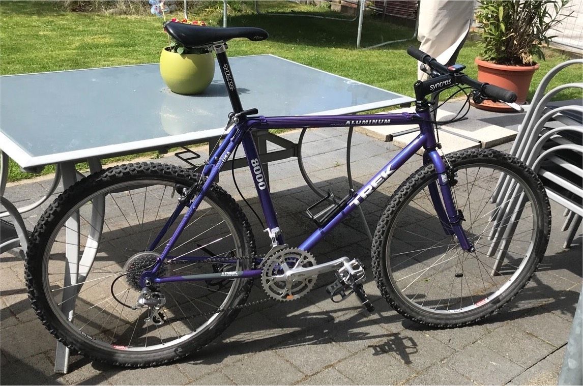 Trek 8000 aluminum deals 1992