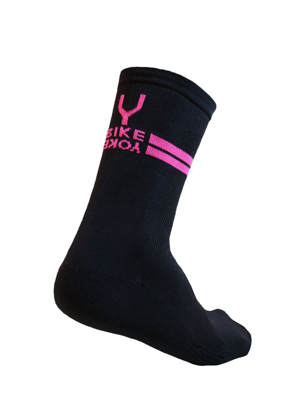 Black + Pink Stripes Sock-min.jpg