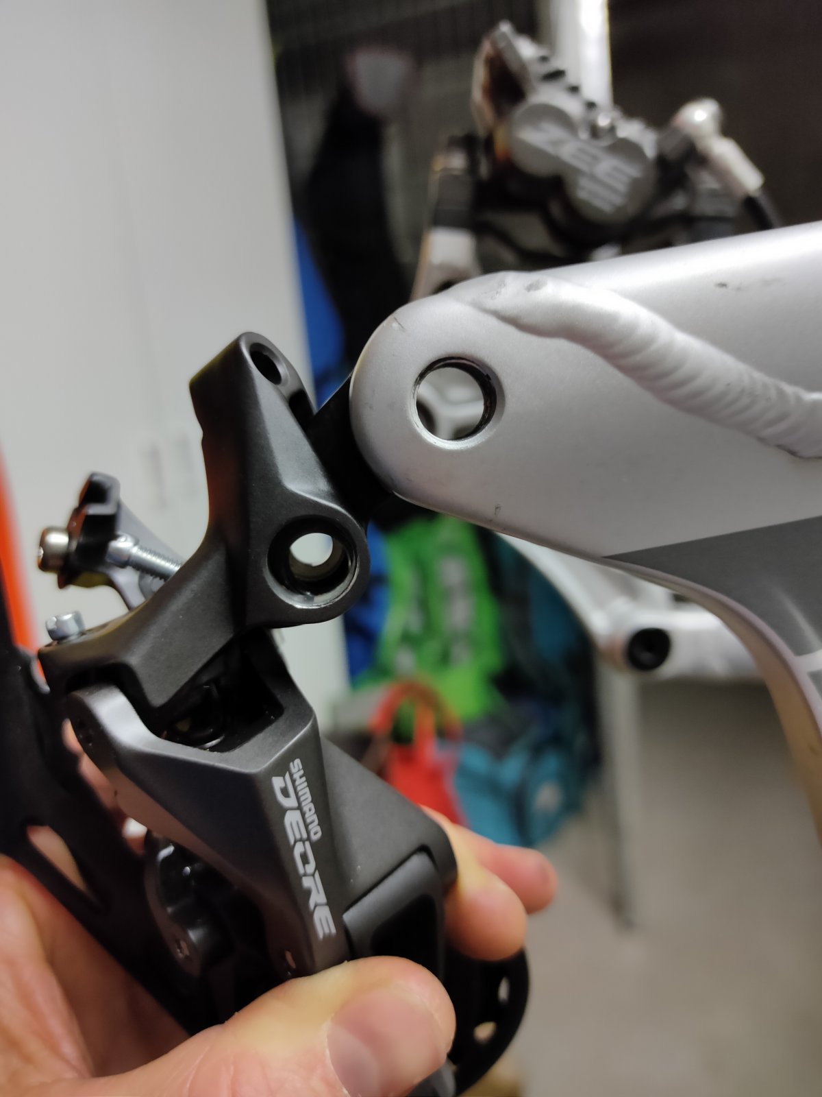 Shimano XT 12-fach Schaltwerk m8100 an normalem Schaltauge montieren |  MTB-News.de | IBC Mountainbike Forum