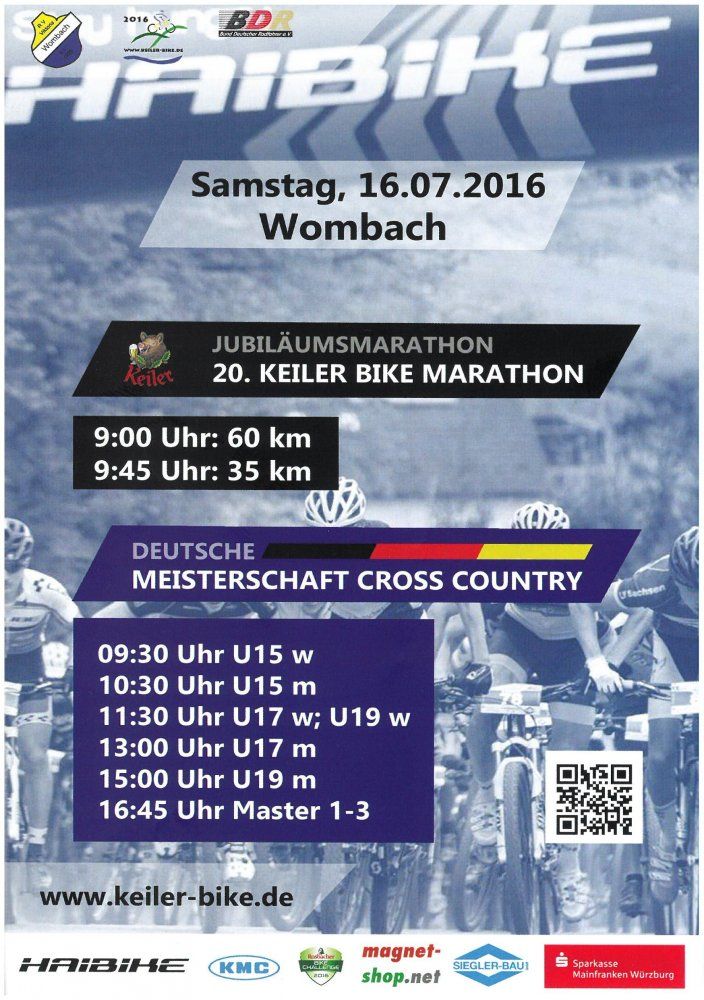 Keiler-Bike Marathon 2016 - Wombach - Lohr am Main - Bayern | MTB-News.de |  IBC Mountainbike Forum