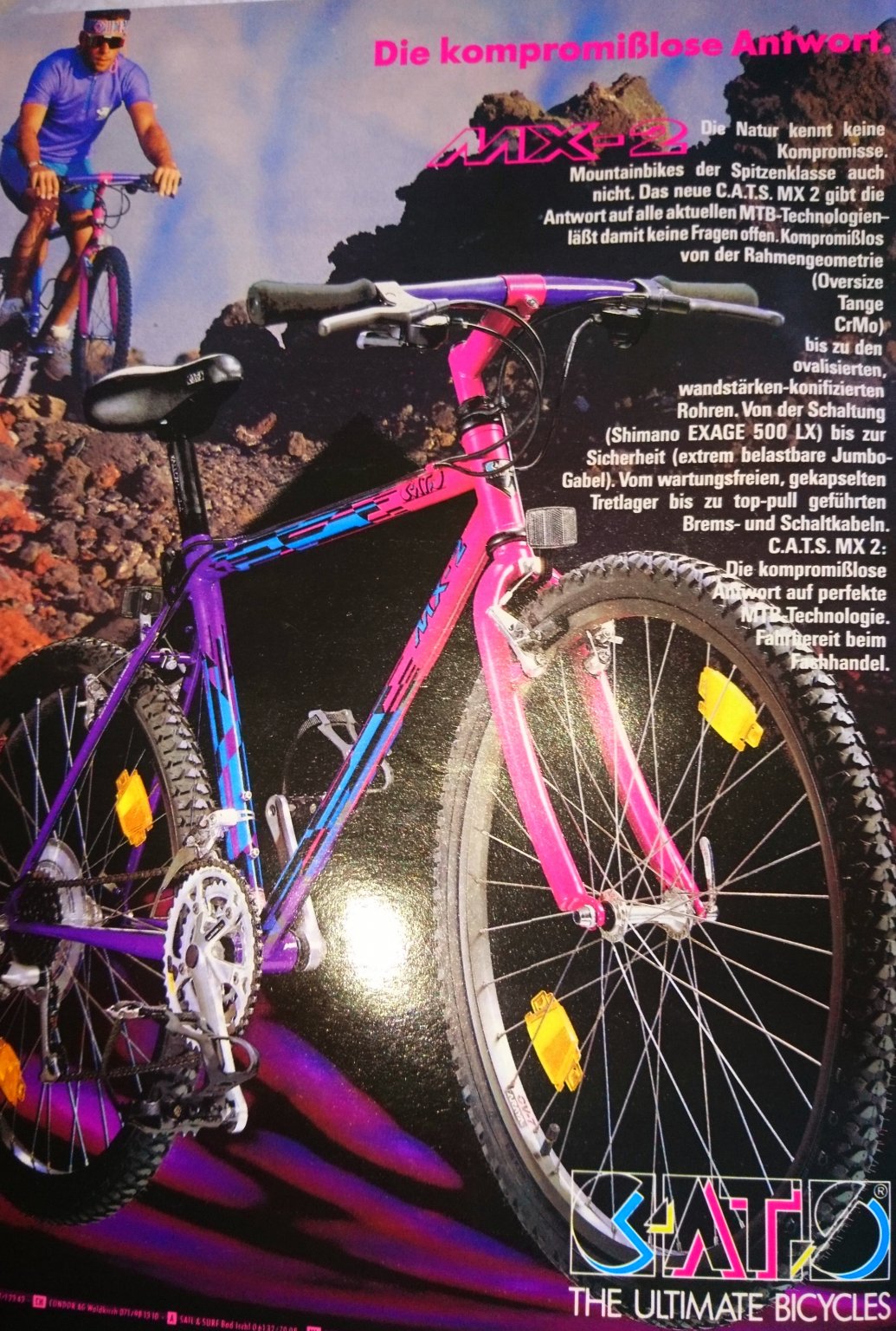 CATS MX-2 / MTB / Mountainbike / 1992 / Exage 500LX / Tange | MTB-News.de |  IBC Mountainbike Forum