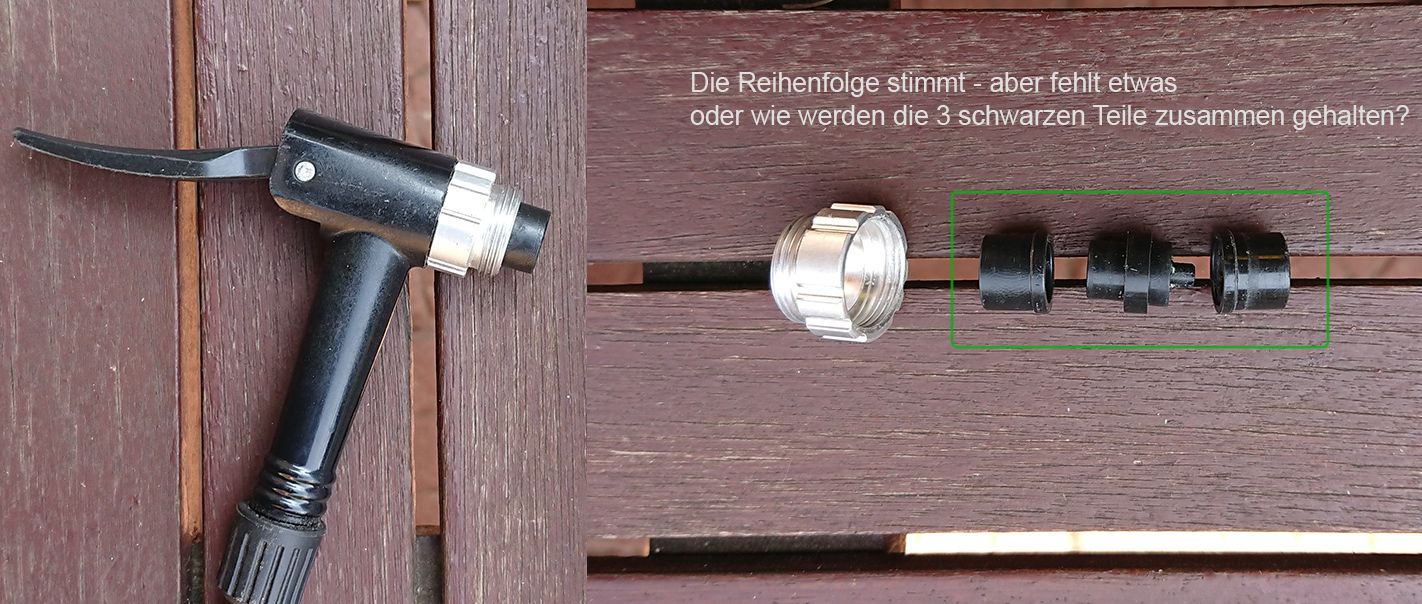 techn. Frage zu LIDL CRIVIT Fahrrad Standpumpe air pump ca2019