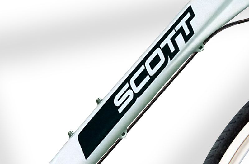 Scott Label-Sticker (Aufkleber) entfernen | MTB-News.de