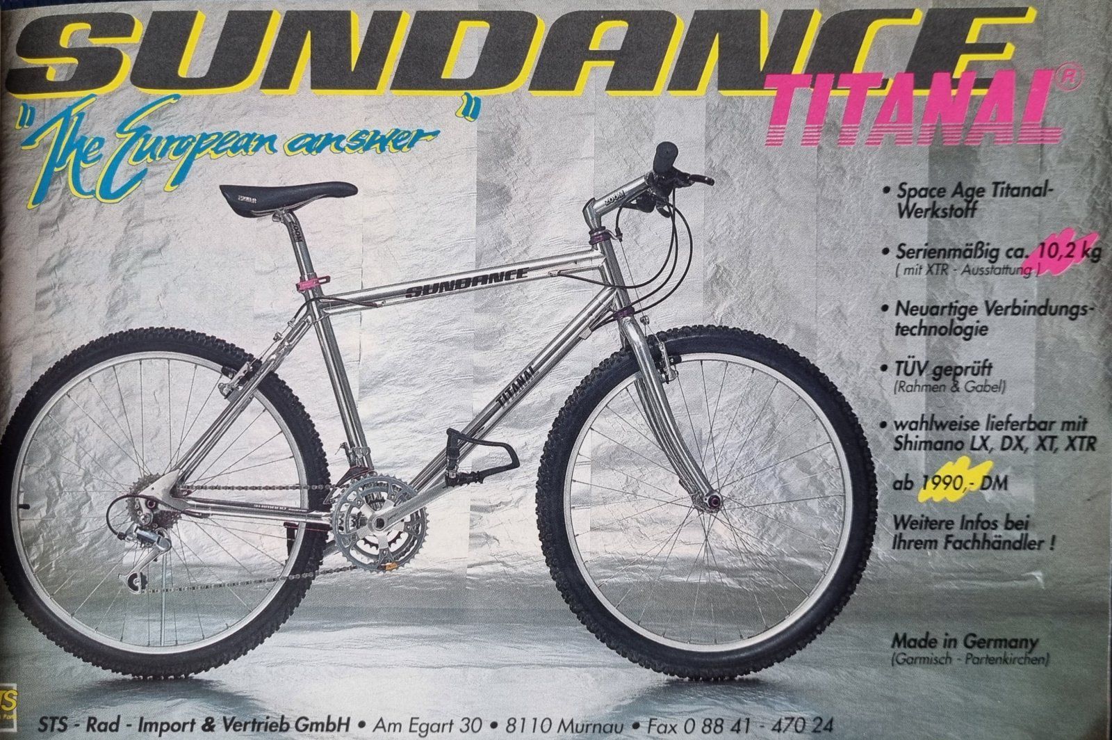 Indentifikation Rahmenhersteller eines Sundance - team comp XT |  MTB-News.de | IBC Mountainbike Forum