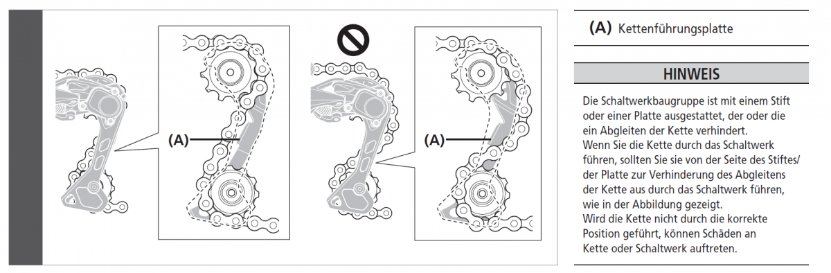 Kette verlegen beim Shimano SLX Schaltwerk | MTB-News.de | IBC Mountainbike  Forum