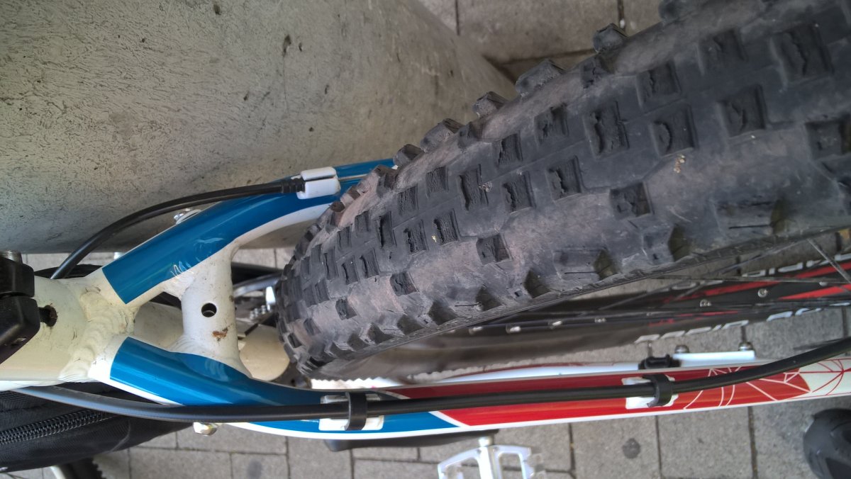 Komischer Reifenverschleiß nach ca. 400km | MTB-News.de | IBC Mountainbike  Forum