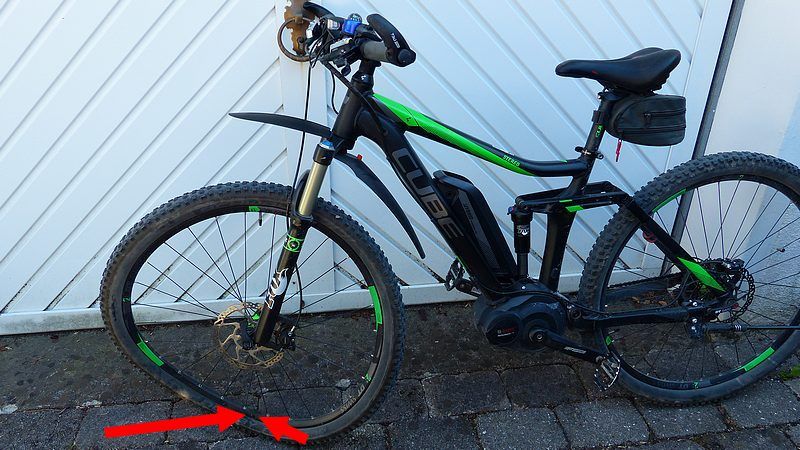 Felgenbruch nach Vollbremsung-Cube Stereo Hybrid 120 HPA Pro 29 |  MTB-News.de