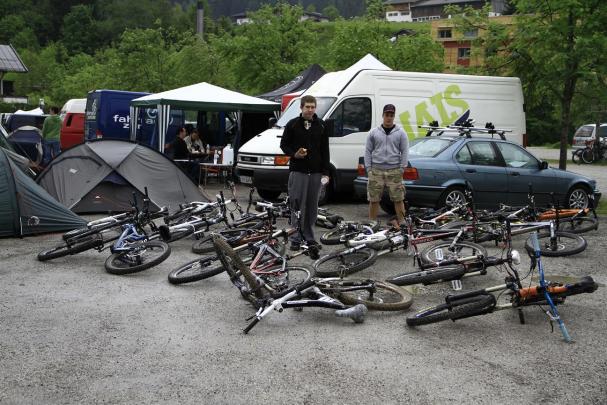 Campen in Saalbach/Leogang | MTB-News.de | IBC Mountainbike Forum