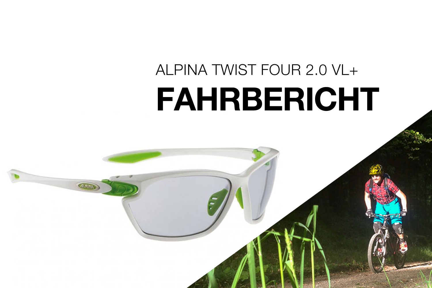 Alpina "Twist Four 2.0 VL+" - selbsttönende Bikebrille im Test