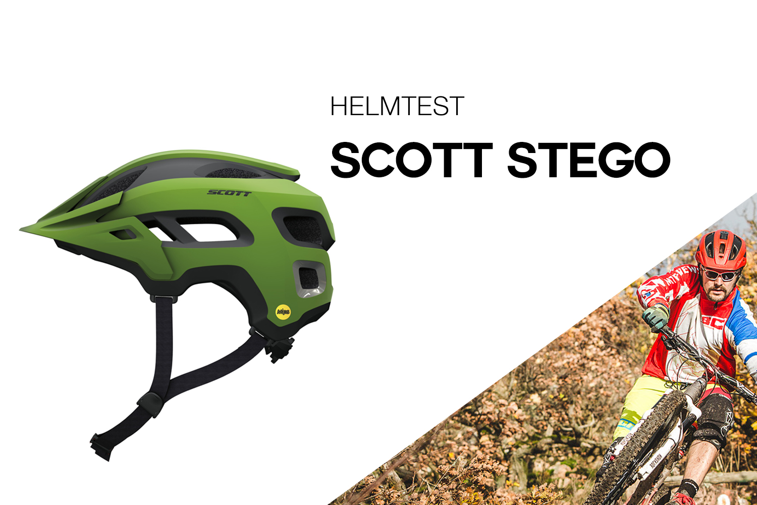 Scott Stego - schweizer Enduro-Helm mit vielen Features
