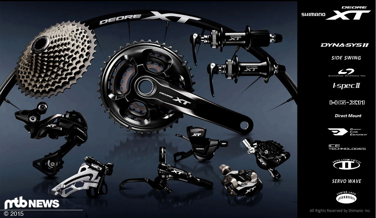 Shimano Deore XT M8000: jetzt auch 11-fach