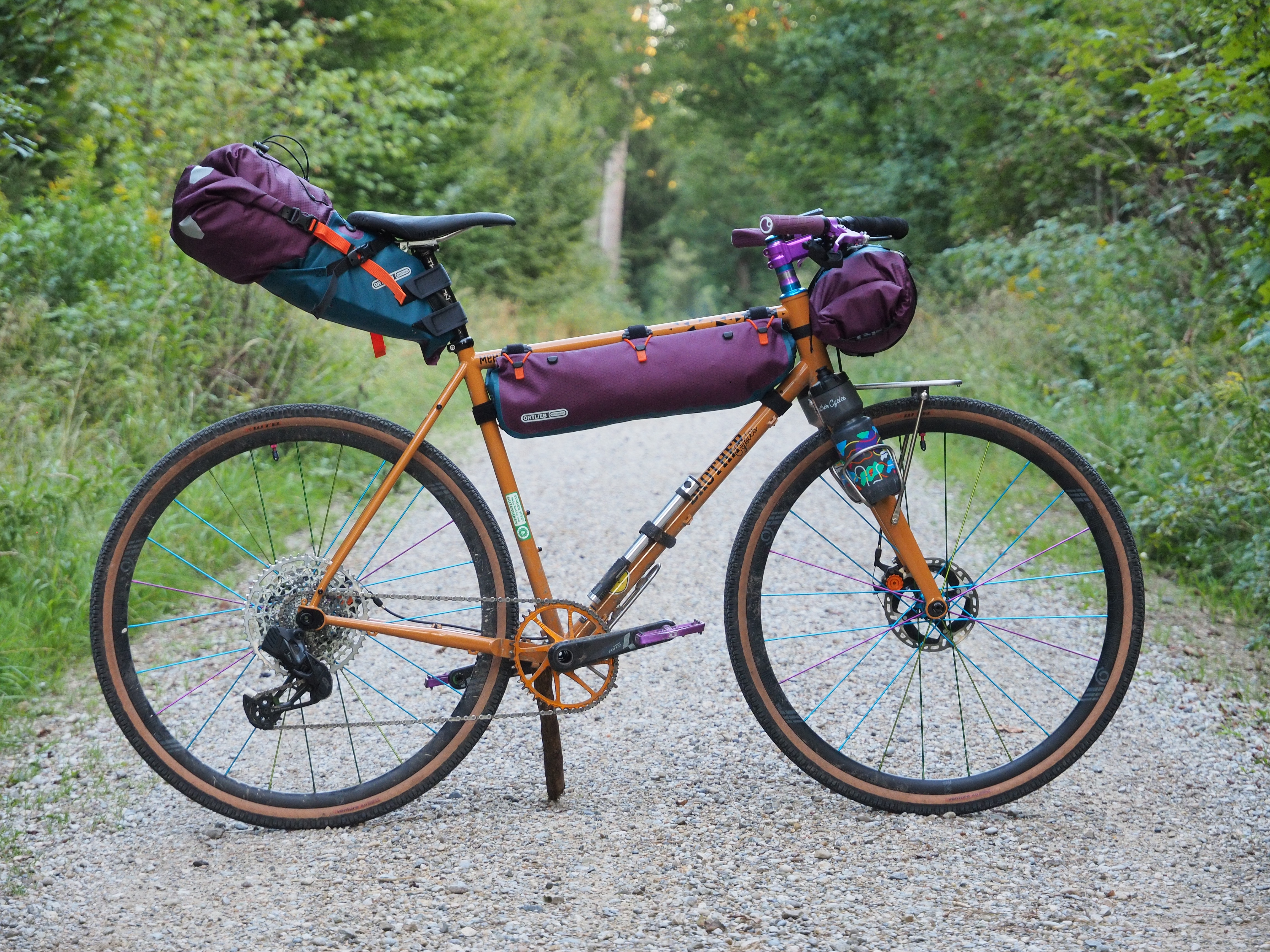 Ortlieb Bikepacking-Taschen: Limited Edition in bunten Farben